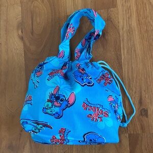 ❤️ Disney’s Lilo and Stitch Mini Drawstring Bag Tote NWT